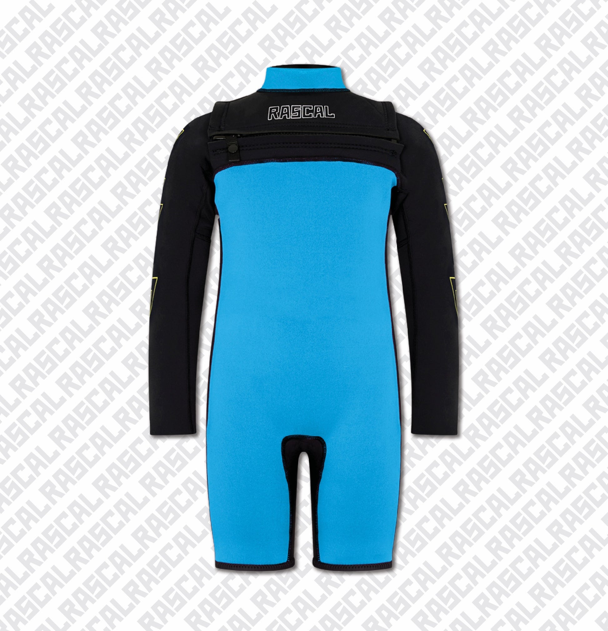 Lightning Sleeve Blue Summer Wetsuit 2mm