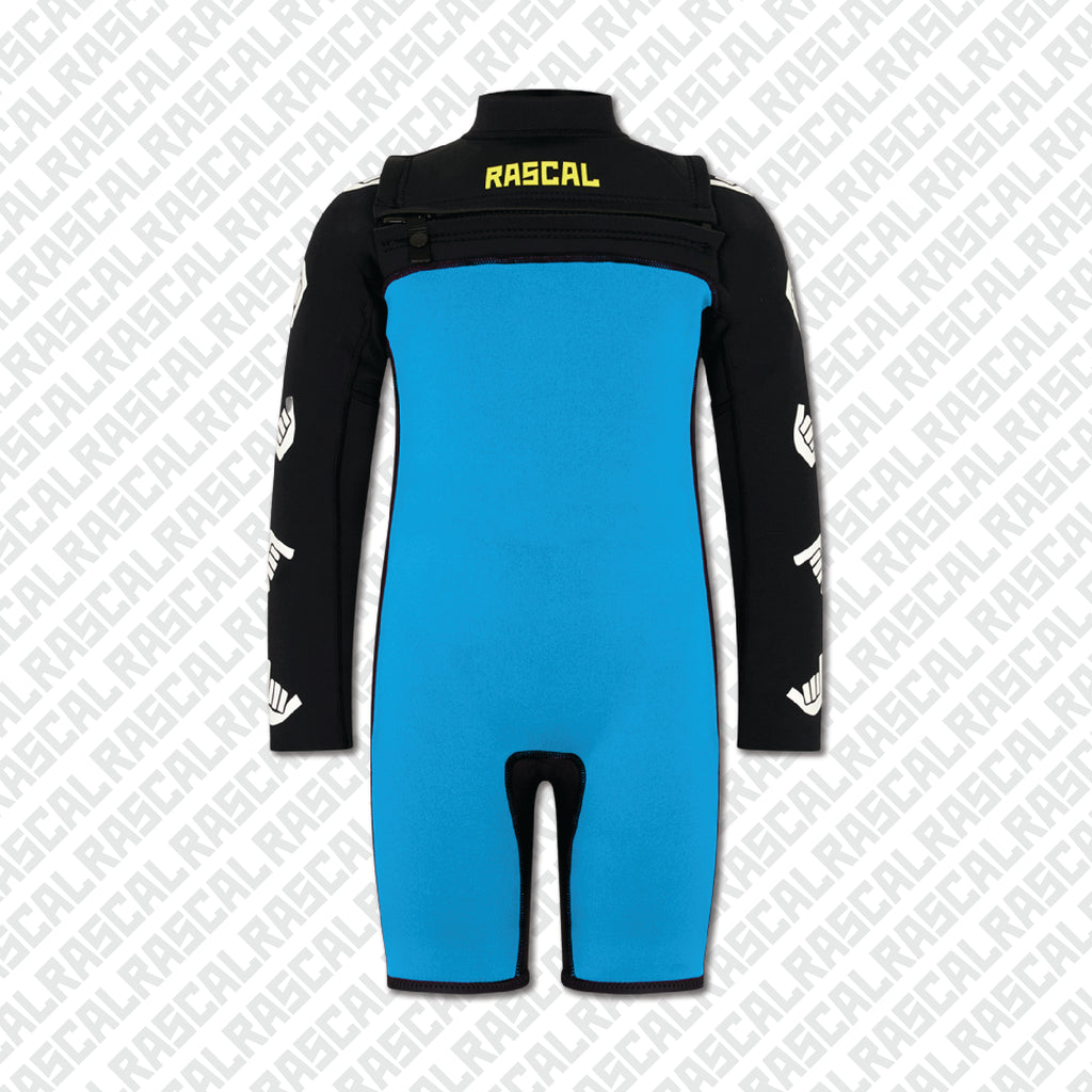 Shakka Sleeve Blue Summer Wetsuit 2mm