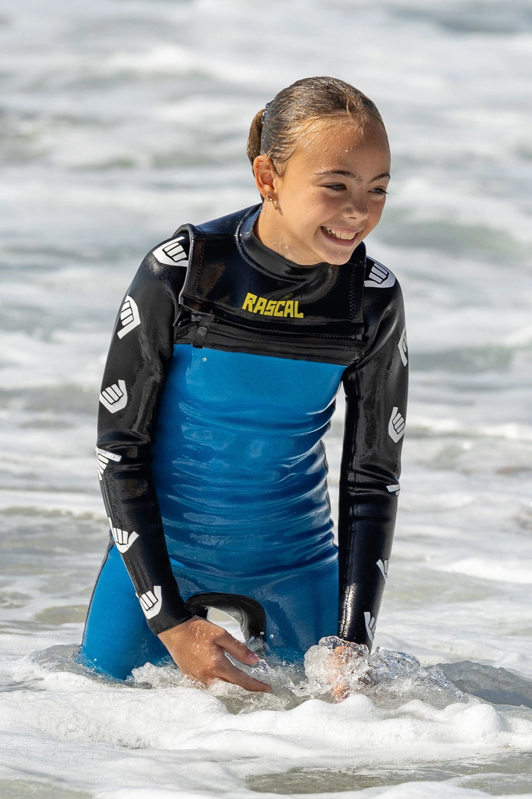 Shakka Sleeve Blue Summer Wetsuit 2mm
