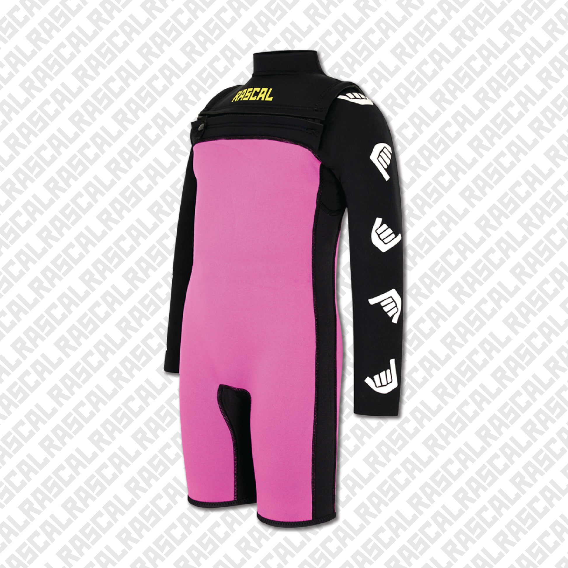 Shakka Sleeve Pink Summer Wetsuit 2mm