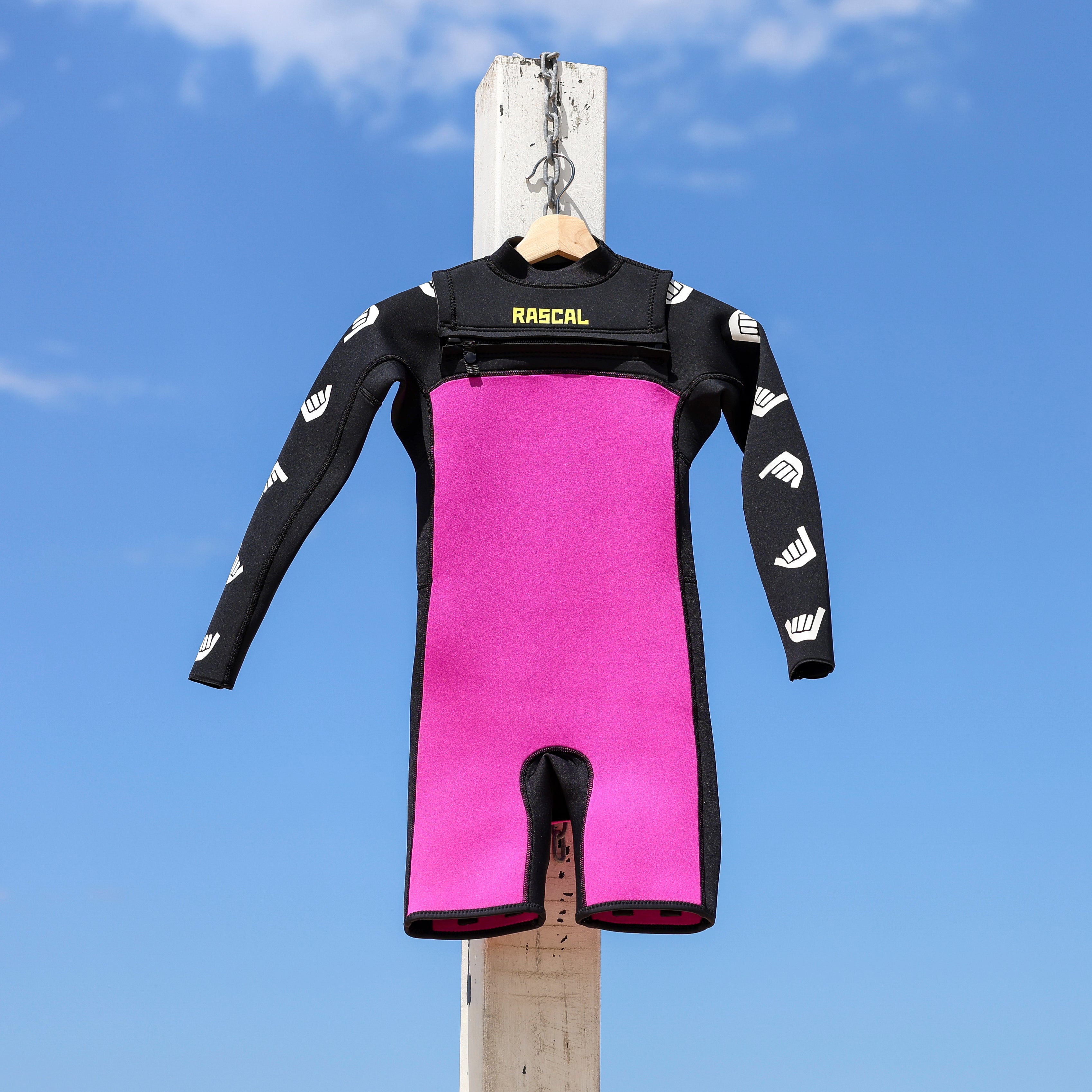 Shakka Sleeve Pink Summer Wetsuit 2mm