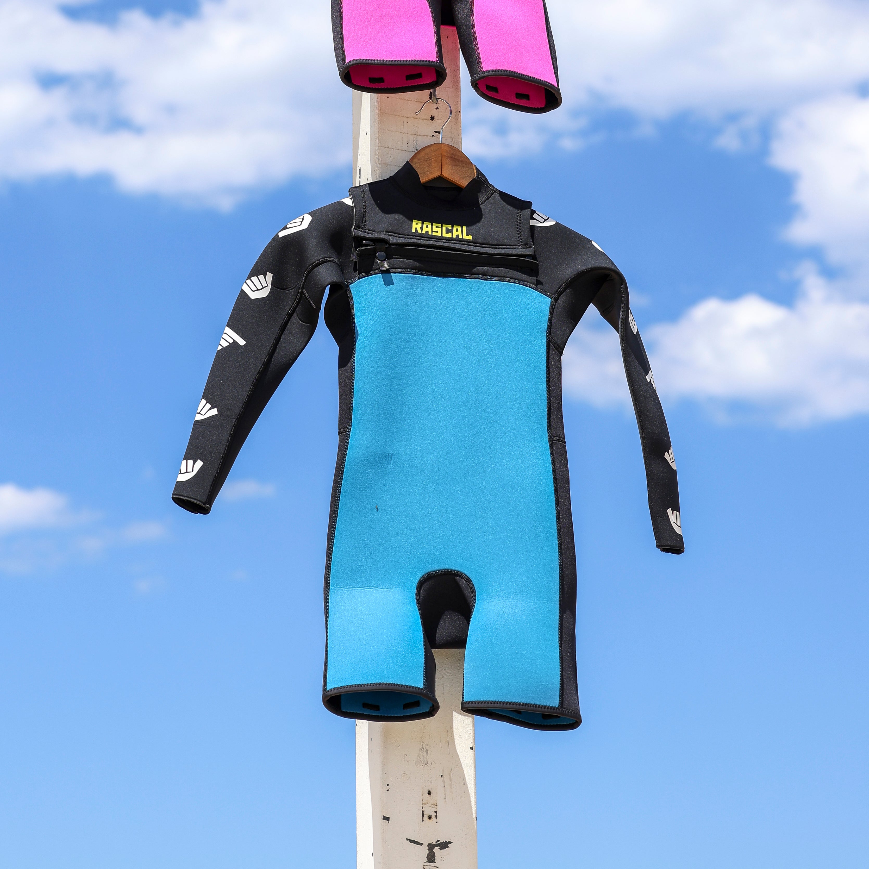 Shakka Sleeve Blue Summer Wetsuit 2mm