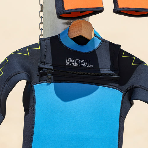 Lightning Sleeve Blue Summer Wetsuit 2mm